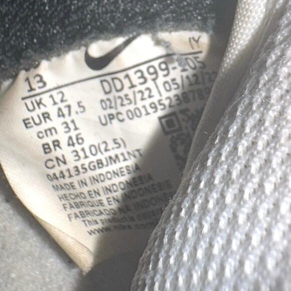 Nike Dunk High Top Retro “Panda” Black White Leather Basketball Shoes men sz 13 - Picture 8 of 8